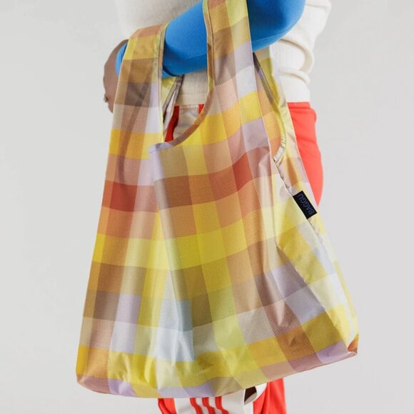 NWT Standard Baggu - 70s Madras - Picture 4 of 4